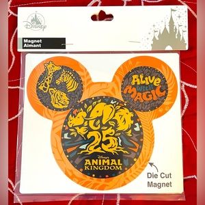 Walt Disney World Animal Kingdom 25th Anniversary Magnet / NEW